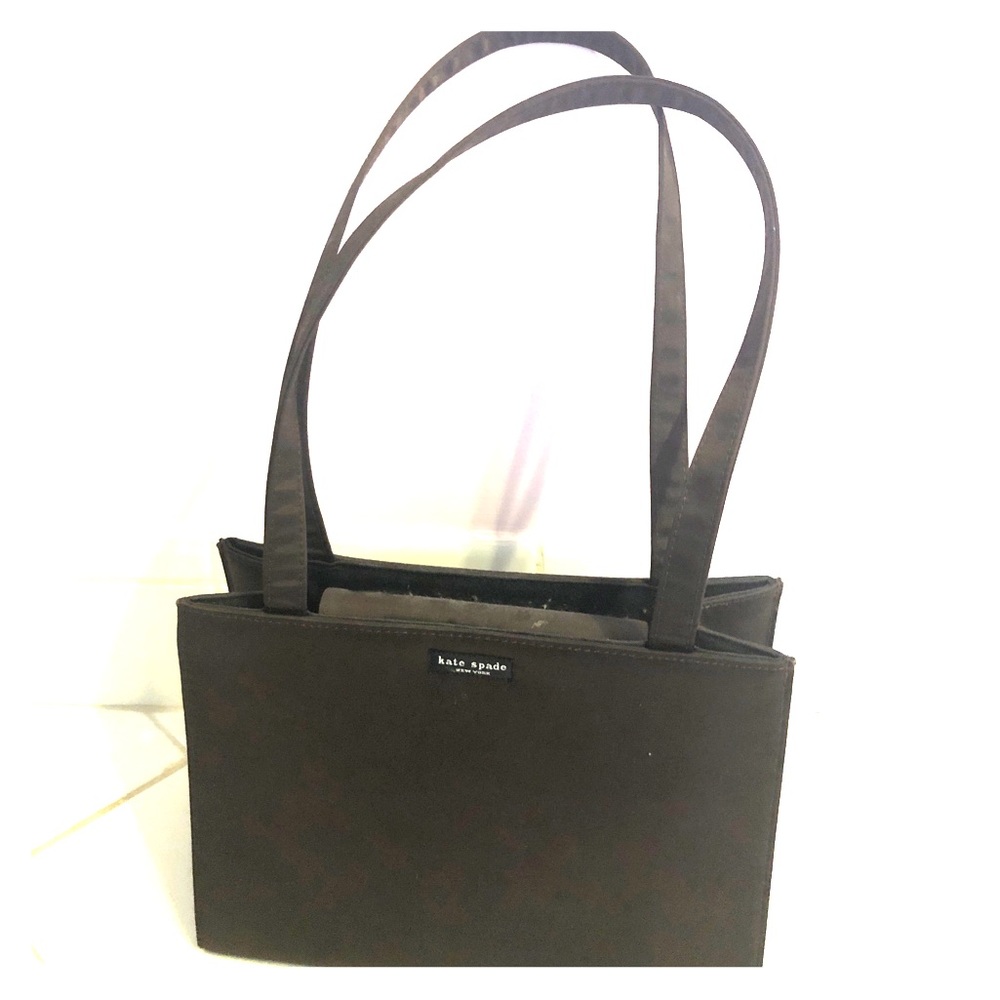 Vintage Kate Spade, Brown Nylon Sam Shopper